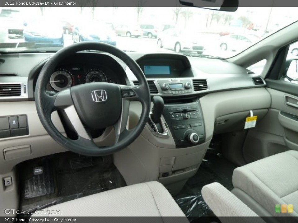 Gray Interior Dashboard for the 2012 Honda Odyssey LX #59146799