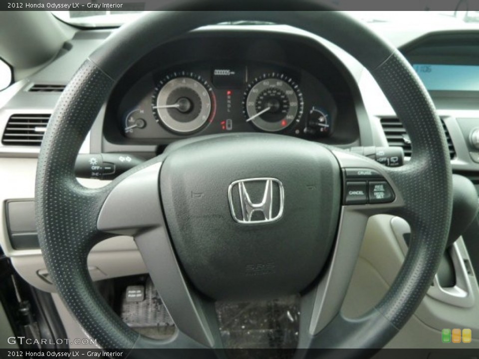 Gray Interior Steering Wheel for the 2012 Honda Odyssey LX #59146830