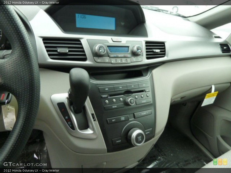Gray Interior Controls for the 2012 Honda Odyssey LX #59146838