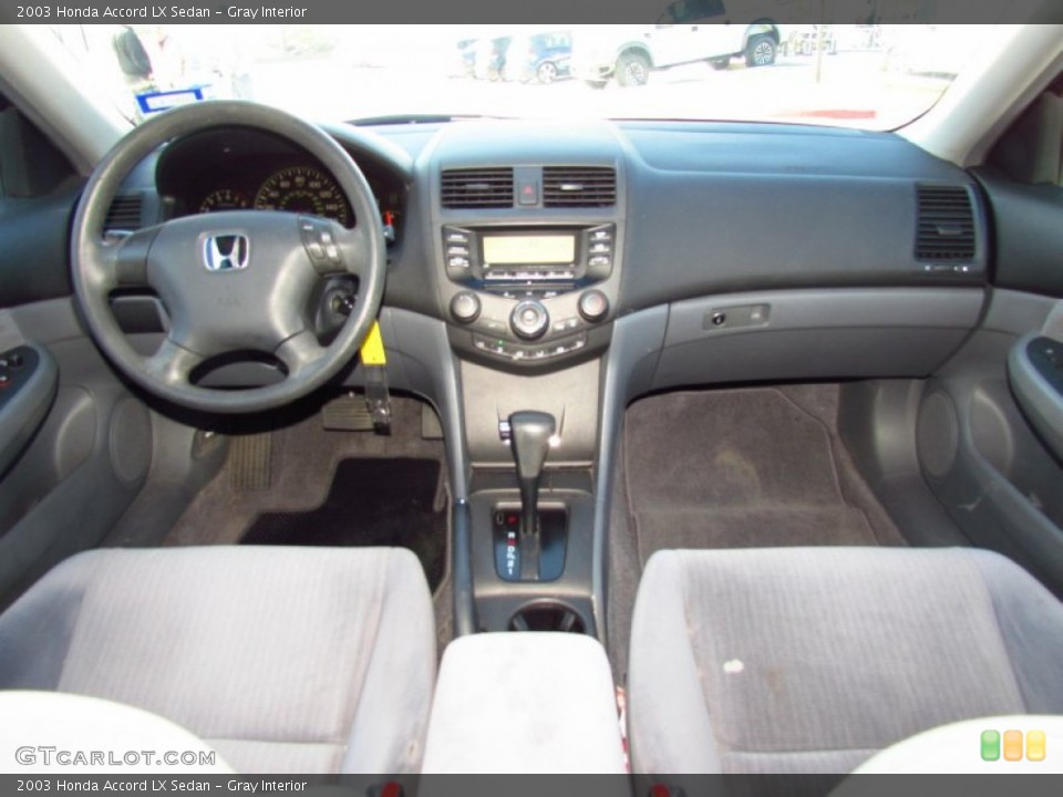 Gray Interior Dashboard for the 2003 Honda Accord LX Sedan #59146979