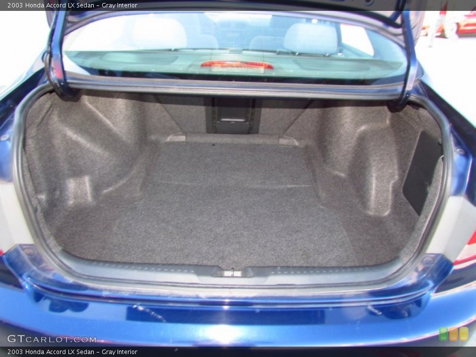 Gray Interior Trunk for the 2003 Honda Accord LX Sedan #59147024