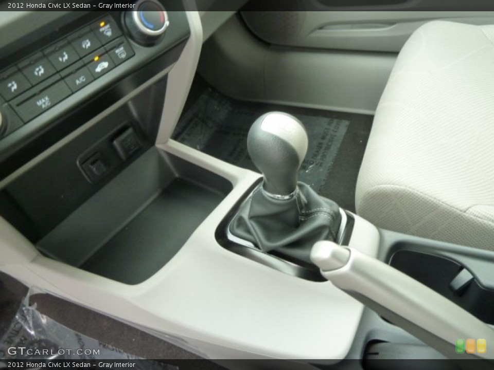 Gray Interior Transmission for the 2012 Honda Civic LX Sedan #59147147