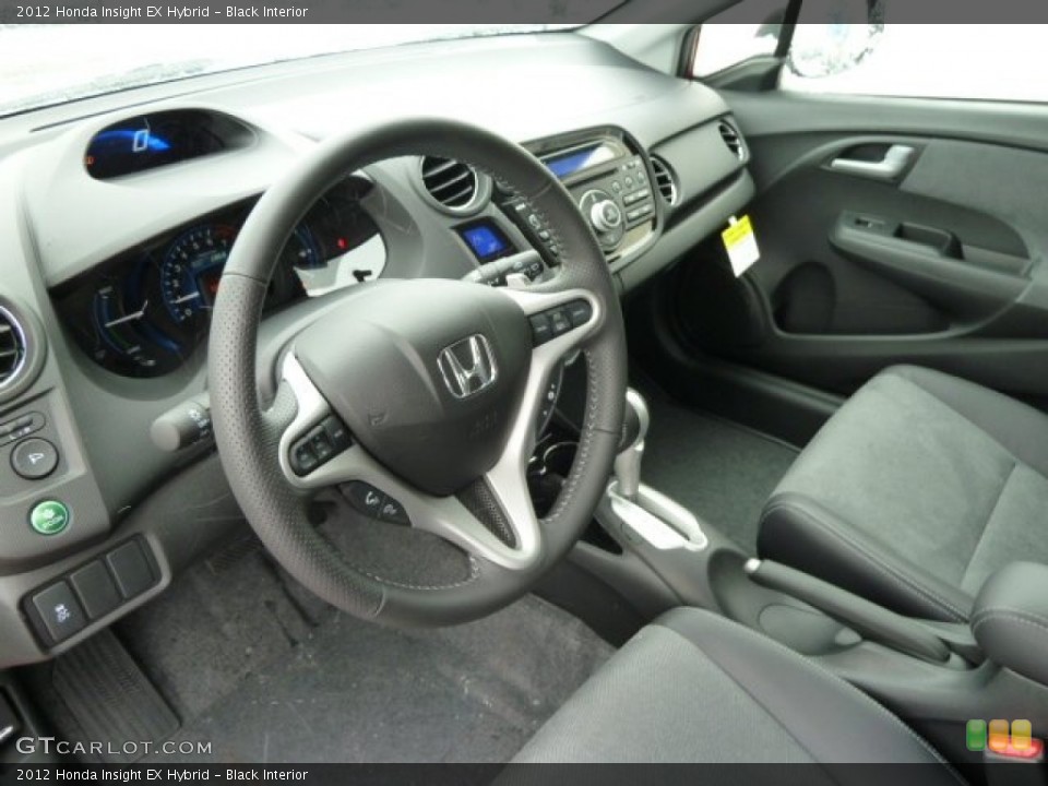 Black 2012 Honda Insight Interiors