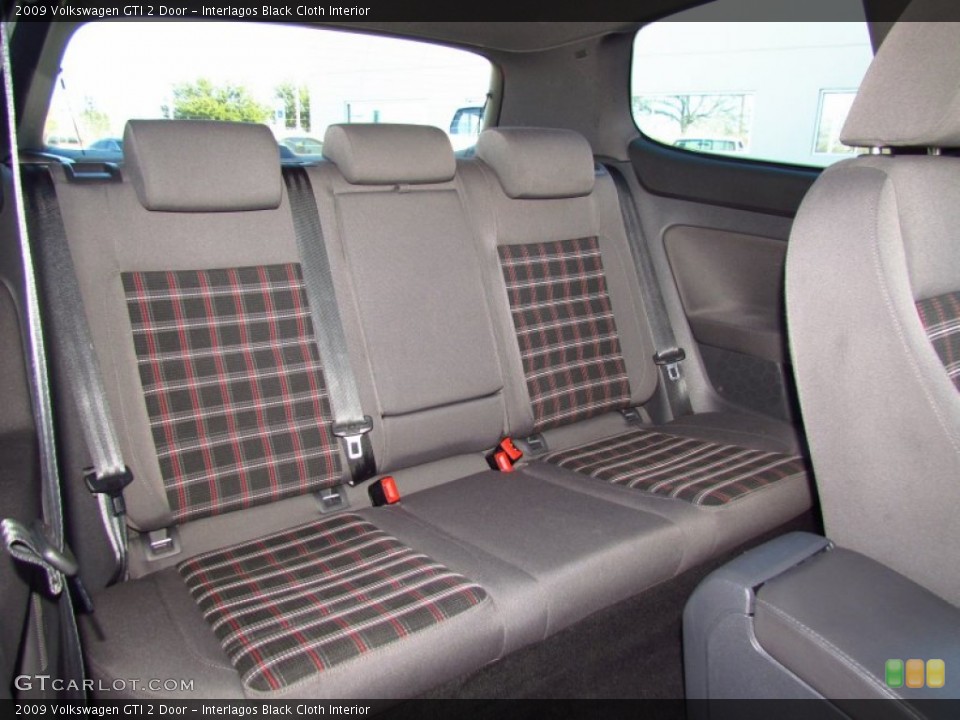Interlagos Black Cloth Interior Photo for the 2009 Volkswagen GTI 2 Door #59147318