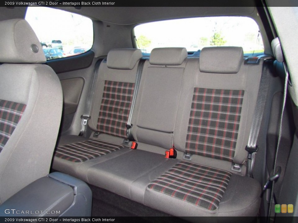 Interlagos Black Cloth Interior Photo for the 2009 Volkswagen GTI 2 Door #59147327