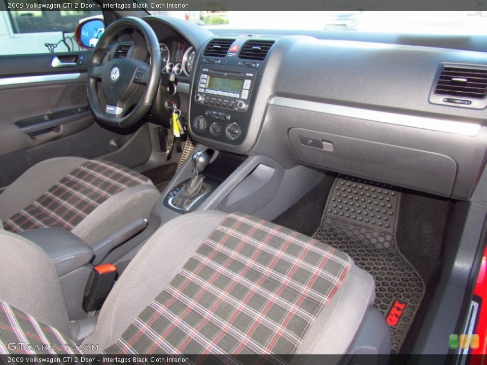 Interlagos Black Cloth Interior Dashboard for the 2009 Volkswagen GTI 2 Door #59147363