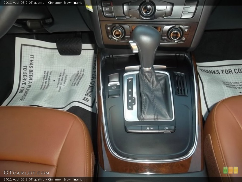 Cinnamon Brown Interior Transmission For The 2011 Audi Q5