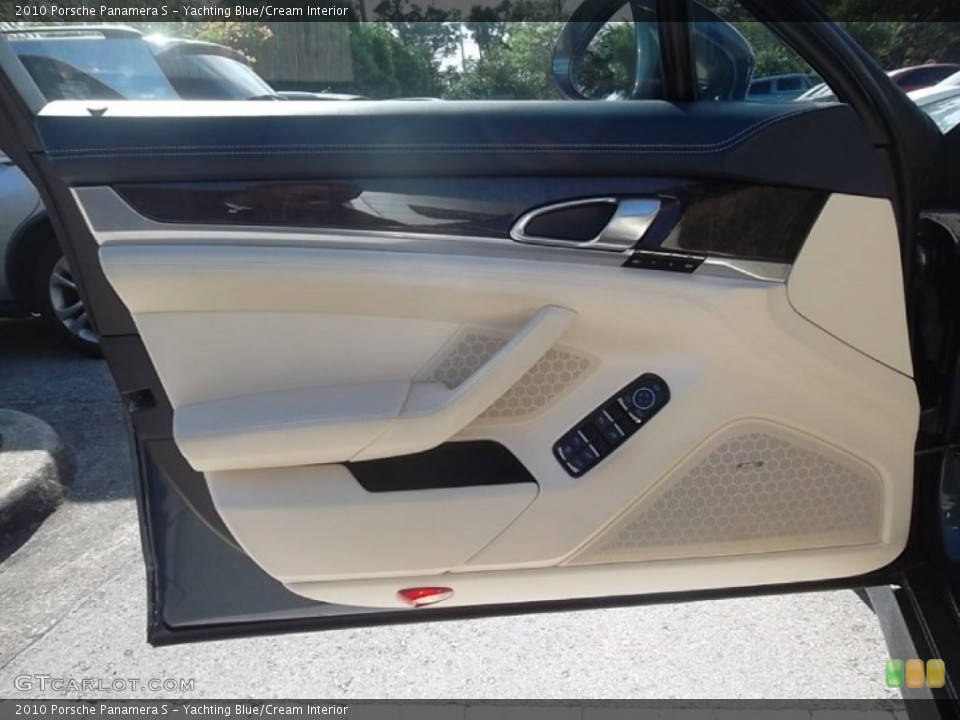 Yachting Blue/Cream Interior Door Panel for the 2010 Porsche Panamera S #59149274