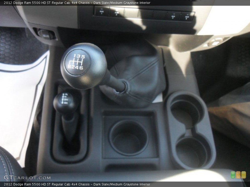 Dark Slate/Medium Graystone Interior Transmission for the 2012 Dodge Ram 5500 HD ST Regular Cab 4x4 Chassis #59149919