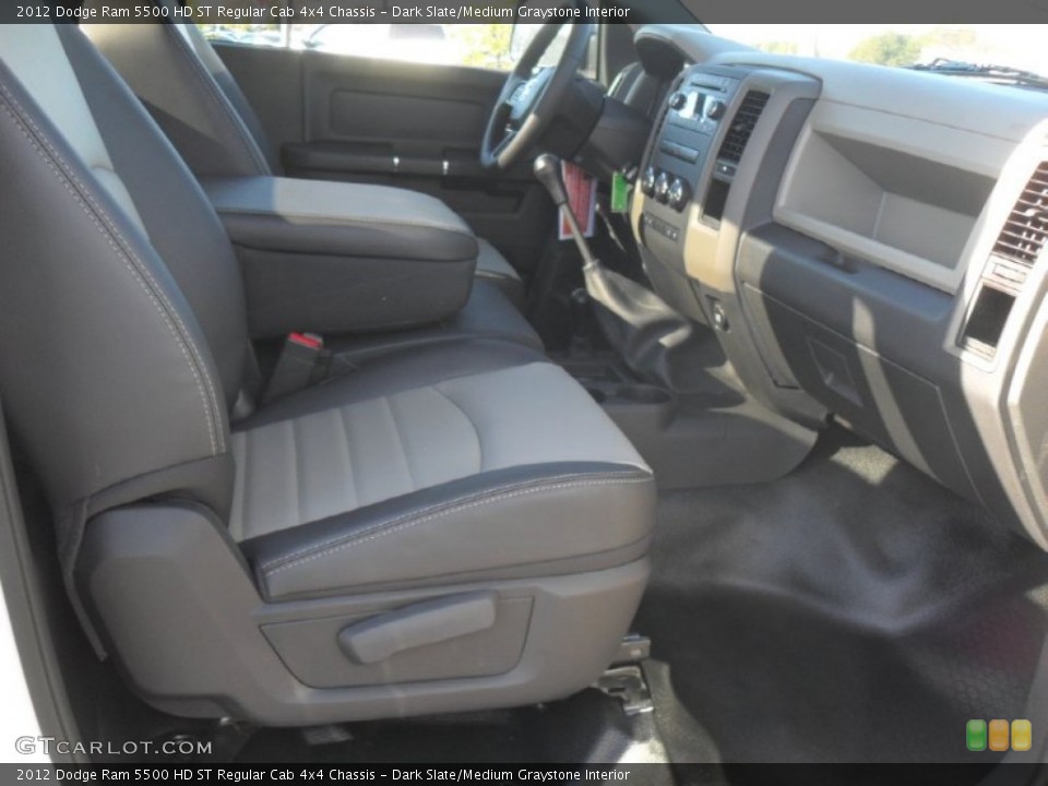 Dark Slate/Medium Graystone Interior Photo for the 2012 Dodge Ram 5500 HD ST Regular Cab 4x4 Chassis #59149985
