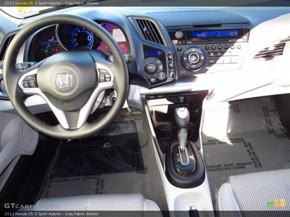 Gray Fabric Interior Dashboard for the 2011 Honda CR-Z Sport Hybrid #59150093