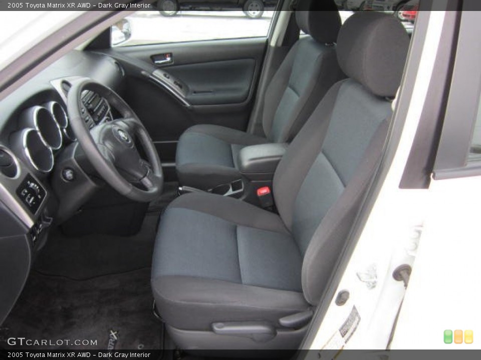 Dark Gray Interior Photo for the 2005 Toyota Matrix XR AWD #59151038
