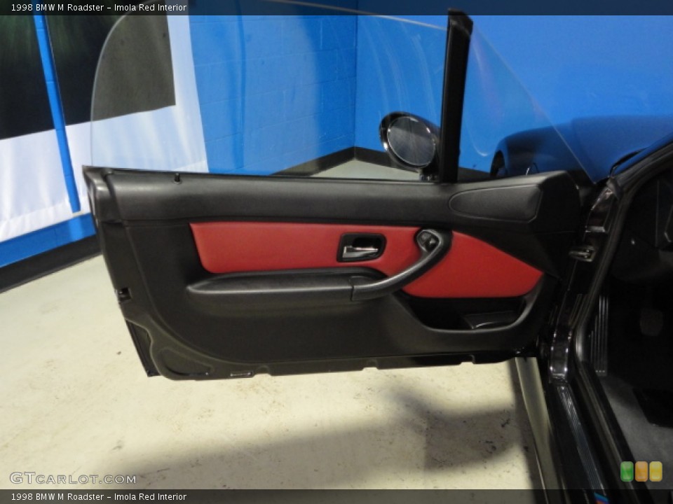 Imola Red Interior Door Panel for the 1998 BMW M Roadster #59151890