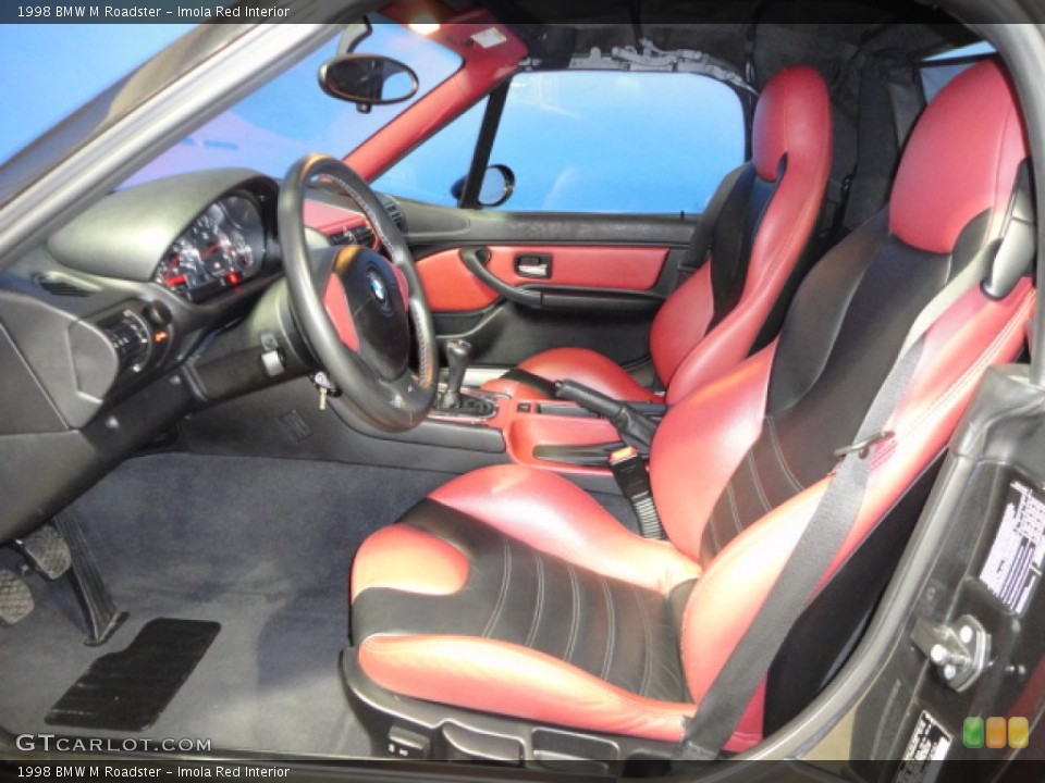 Imola Red Interior Photo for the 1998 BMW M Roadster #59151899