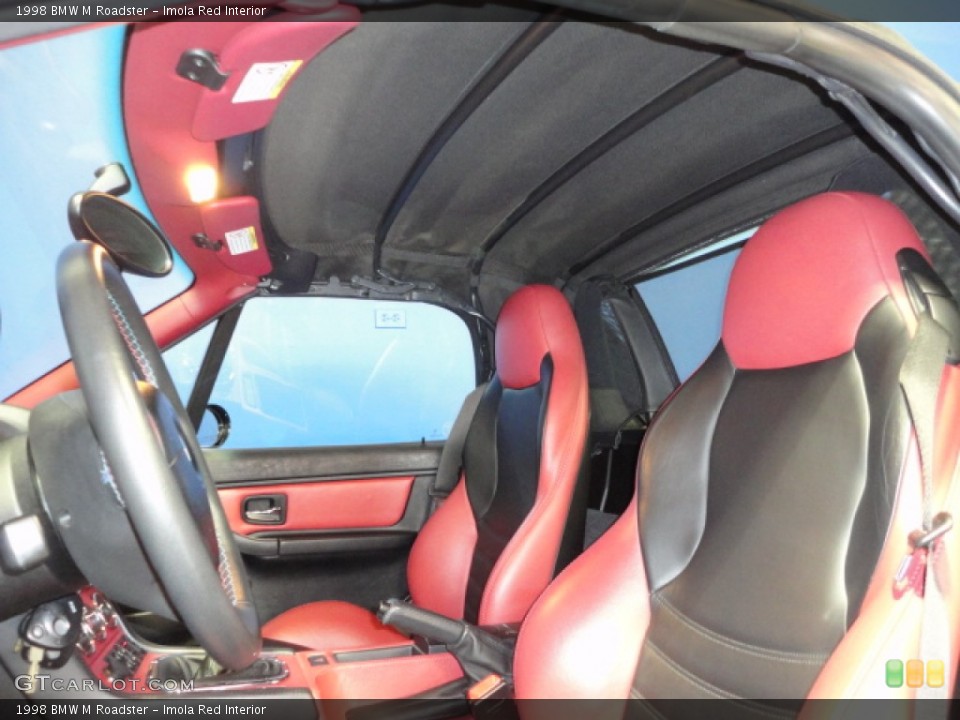 Imola Red Interior Photo for the 1998 BMW M Roadster #59151908