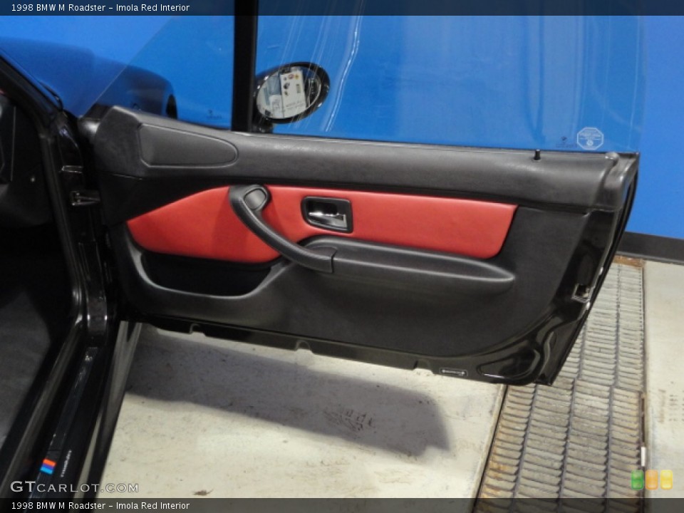 Imola Red Interior Door Panel for the 1998 BMW M Roadster #59151965