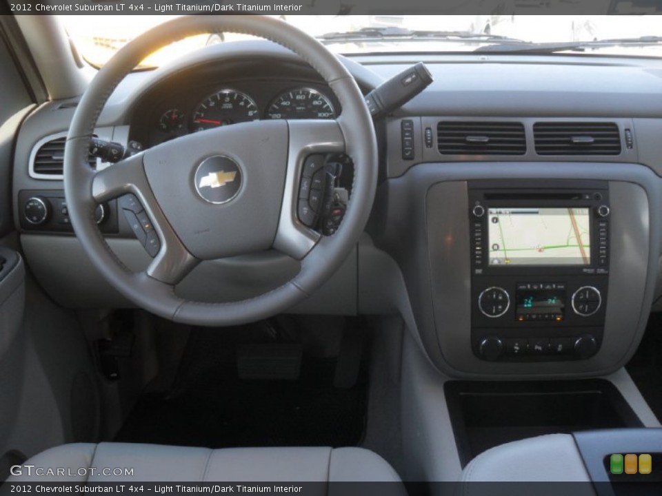 Light Titanium/Dark Titanium Interior Dashboard for the 2012 Chevrolet Suburban LT 4x4 #59153132