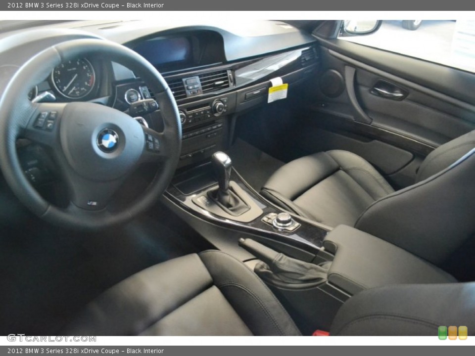 Black Interior Photo for the 2012 BMW 3 Series 328i xDrive Coupe #59154641