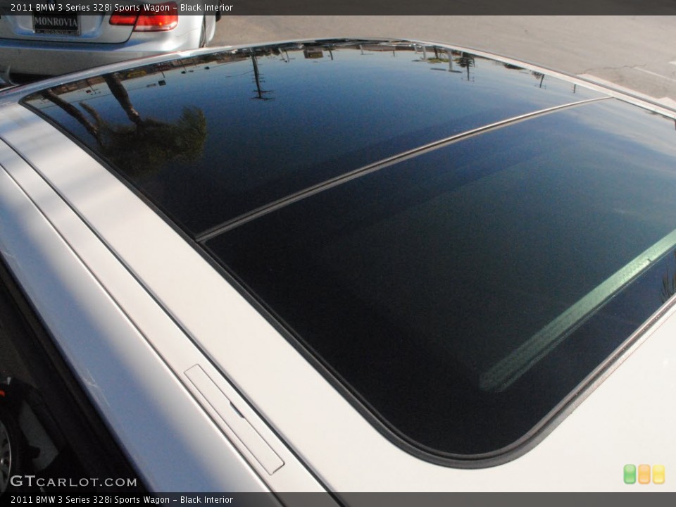 Black Interior Sunroof for the 2011 BMW 3 Series 328i Sports Wagon #59155382