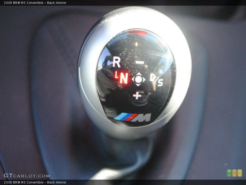 Black Interior Transmission for the 2008 BMW M3 Convertible #59157869