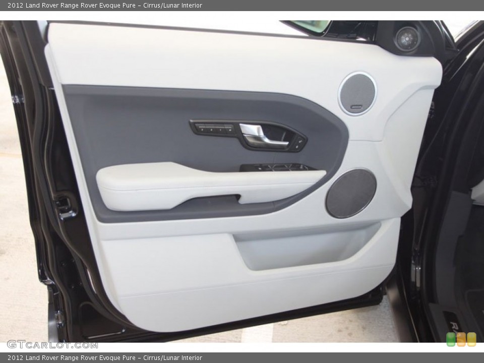 Cirrus/Lunar Interior Door Panel for the 2012 Land Rover Range Rover Evoque Pure #59160005