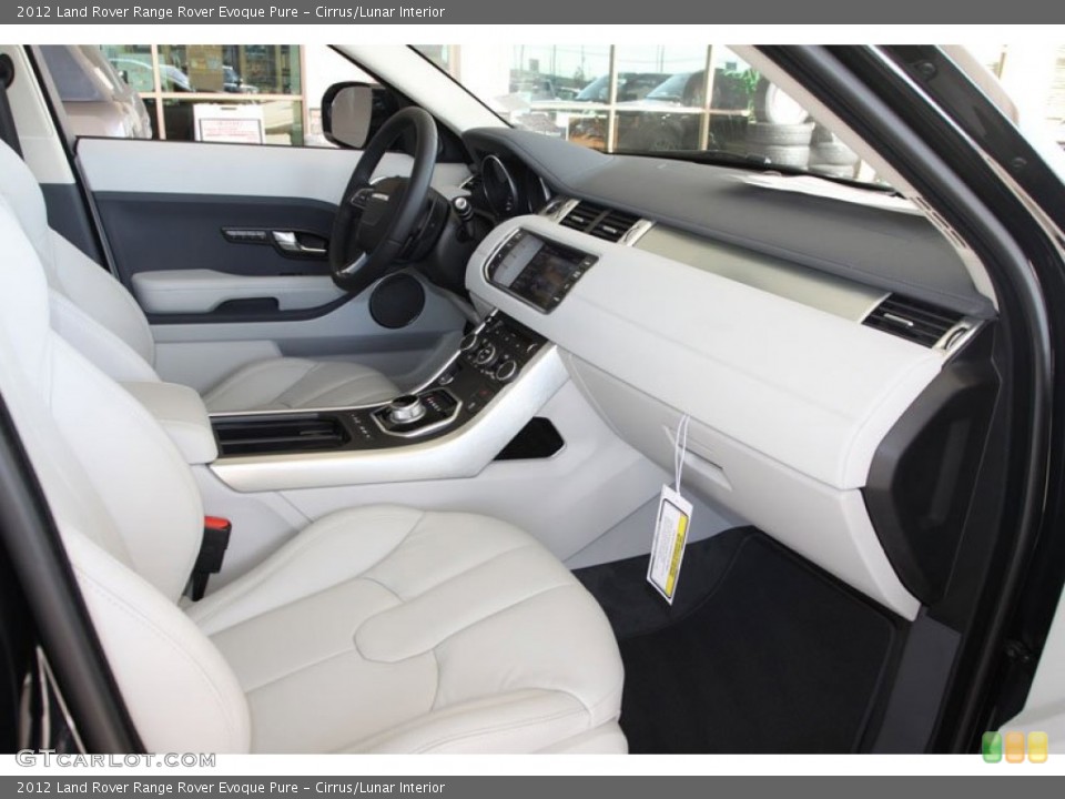 Cirrus/Lunar Interior Dashboard for the 2012 Land Rover Range Rover Evoque Pure #59160071
