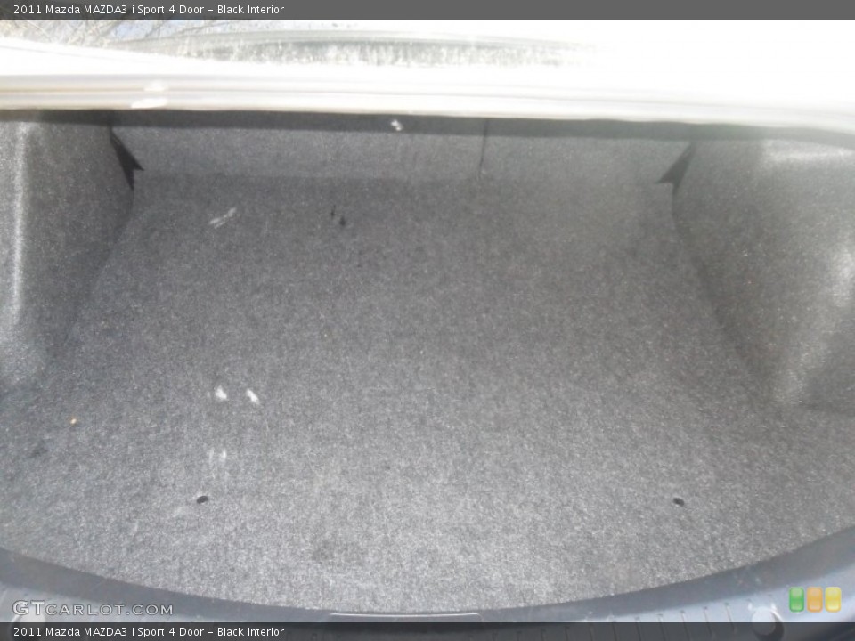 Black Interior Trunk for the 2011 Mazda MAZDA3 i Sport 4 Door #59160695