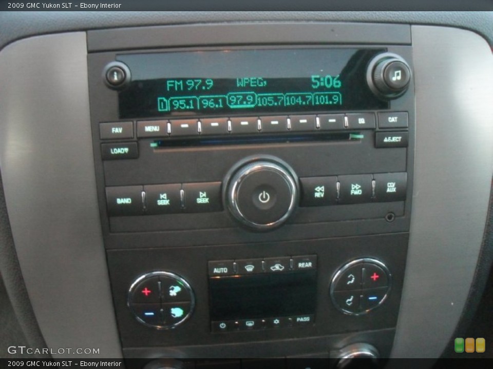 Ebony Interior Controls for the 2009 GMC Yukon SLT #59161035