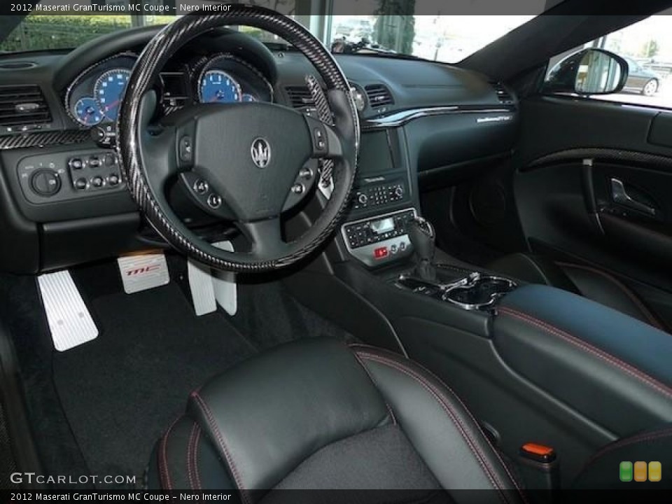 Nero Interior Photo for the 2012 Maserati GranTurismo MC Coupe #59161137