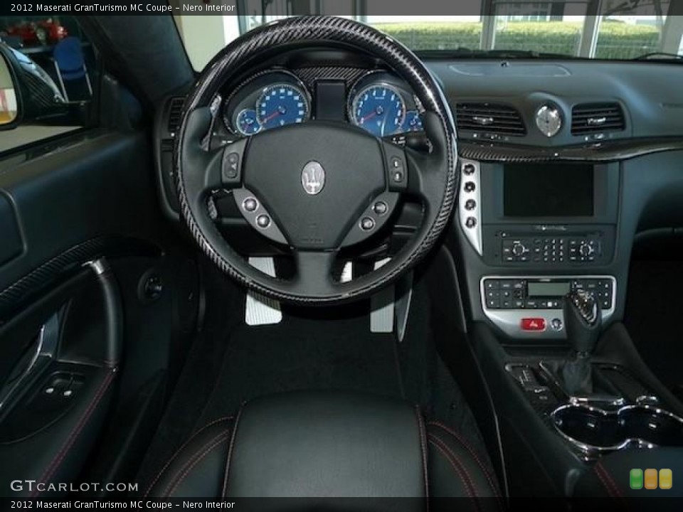 Nero Interior Steering Wheel for the 2012 Maserati GranTurismo MC Coupe #59161178