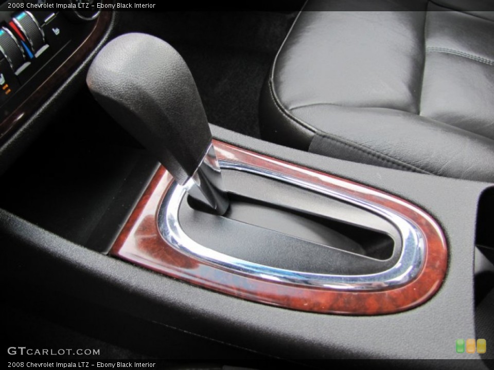 Ebony Black Interior Transmission for the 2008 Chevrolet Impala LTZ #59164697