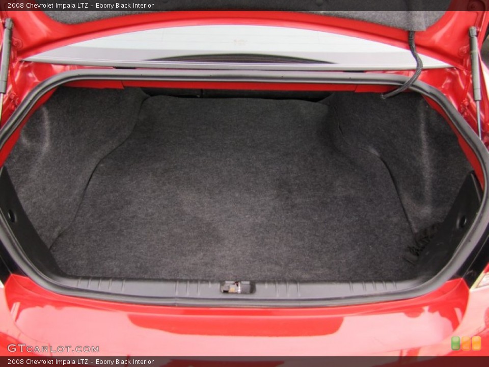 Ebony Black Interior Trunk for the 2008 Chevrolet Impala LTZ #59164757