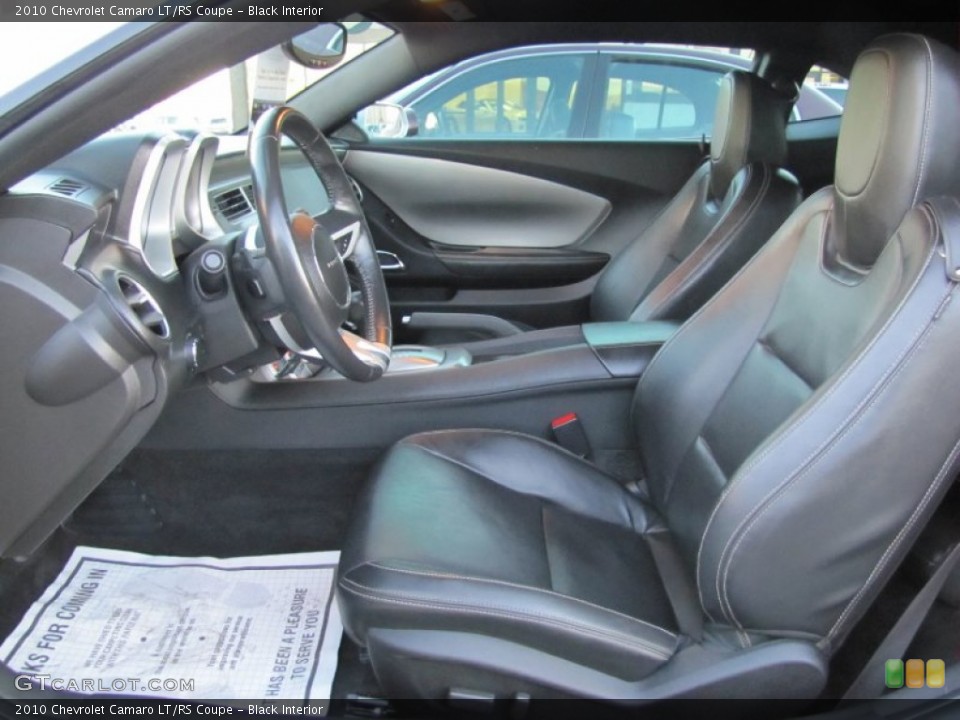 Black Interior Photo for the 2010 Chevrolet Camaro LT/RS Coupe #59164823