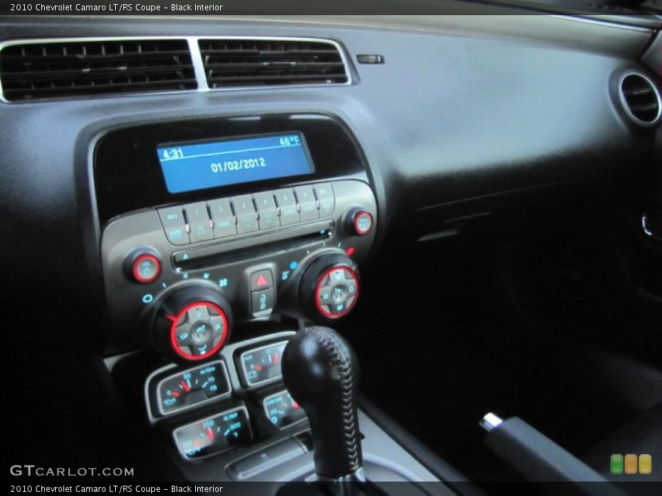 Black Interior Controls for the 2010 Chevrolet Camaro LT/RS Coupe #59164865