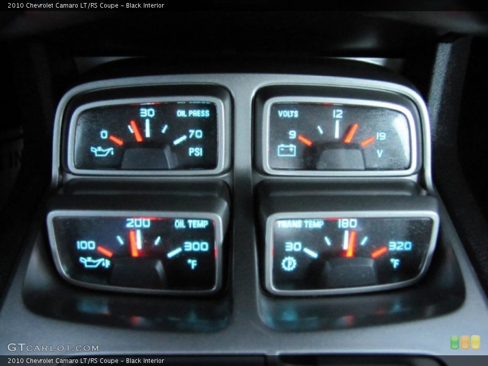 Black Interior Gauges for the 2010 Chevrolet Camaro LT/RS Coupe #59164886