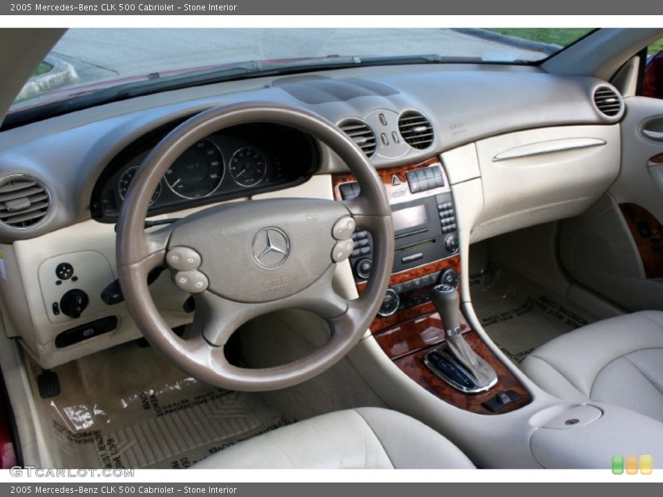 Stone Interior Dashboard for the 2005 Mercedes-Benz CLK 500 Cabriolet #59166824