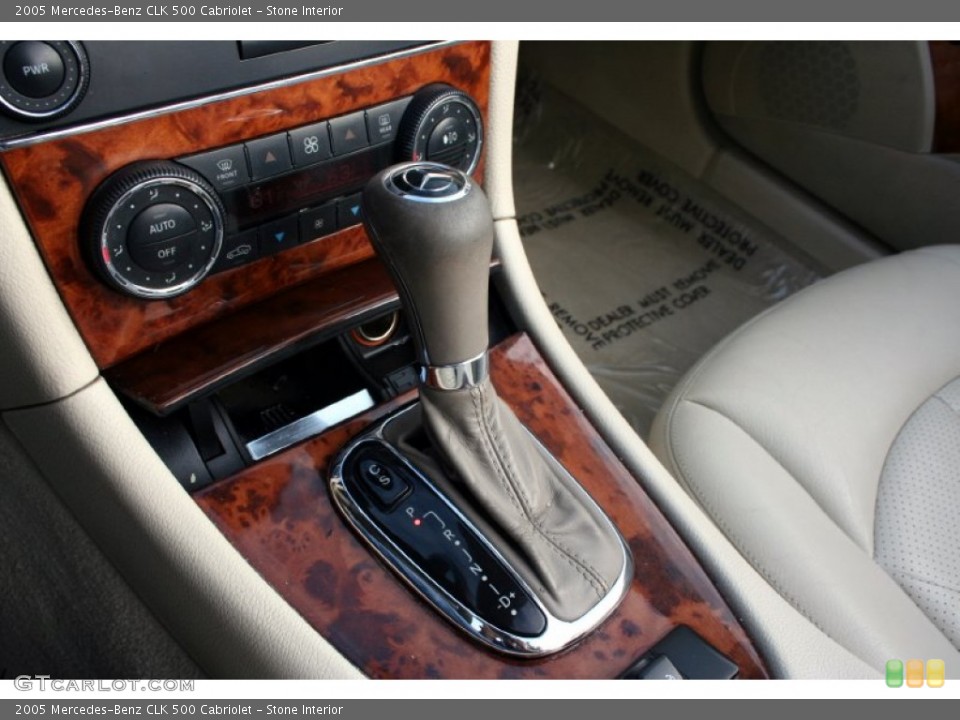 Stone Interior Transmission for the 2005 Mercedes-Benz CLK 500 Cabriolet #59166881