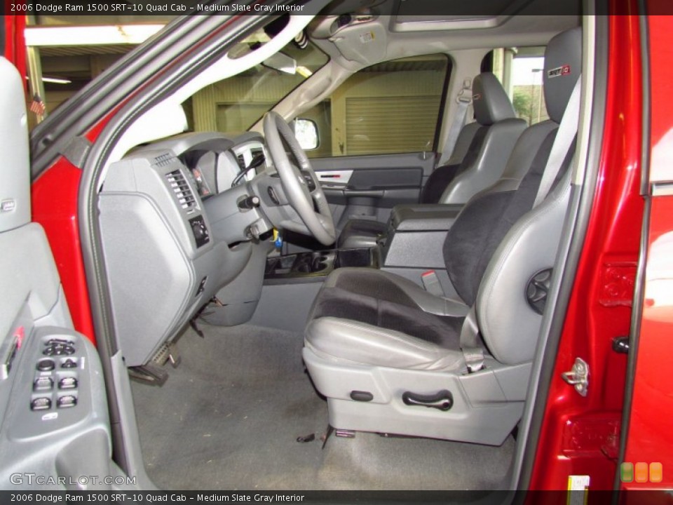 Medium Slate Gray Interior Photo for the 2006 Dodge Ram 1500 SRT-10 Quad Cab #59169451