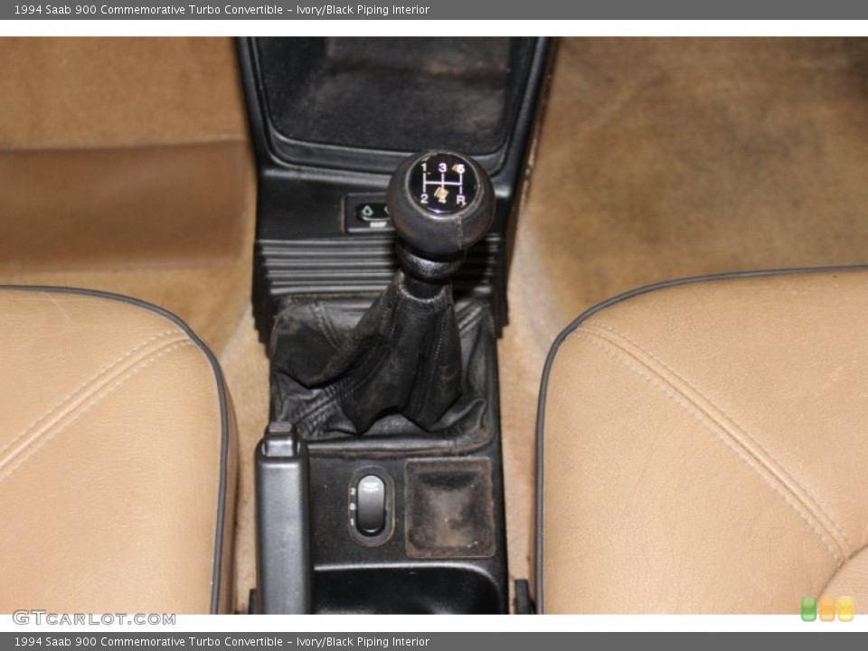 Ivory/Black Piping Interior Transmission for the 1994 Saab 900 Commemorative Turbo Convertible #59170612