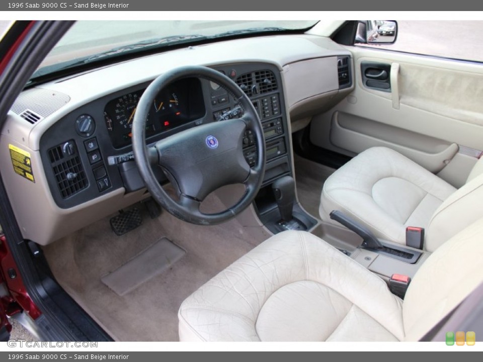 Sand Beige Interior Photo for the 1996 Saab 9000 CS #59170816