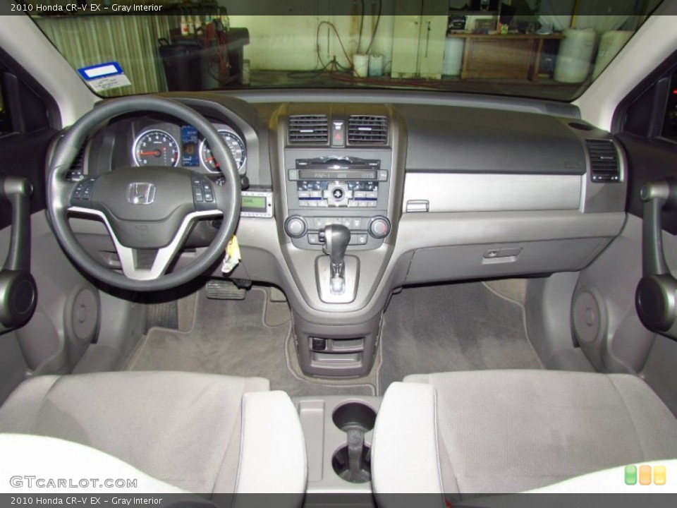 Gray Interior Dashboard for the 2010 Honda CR-V EX #59170897