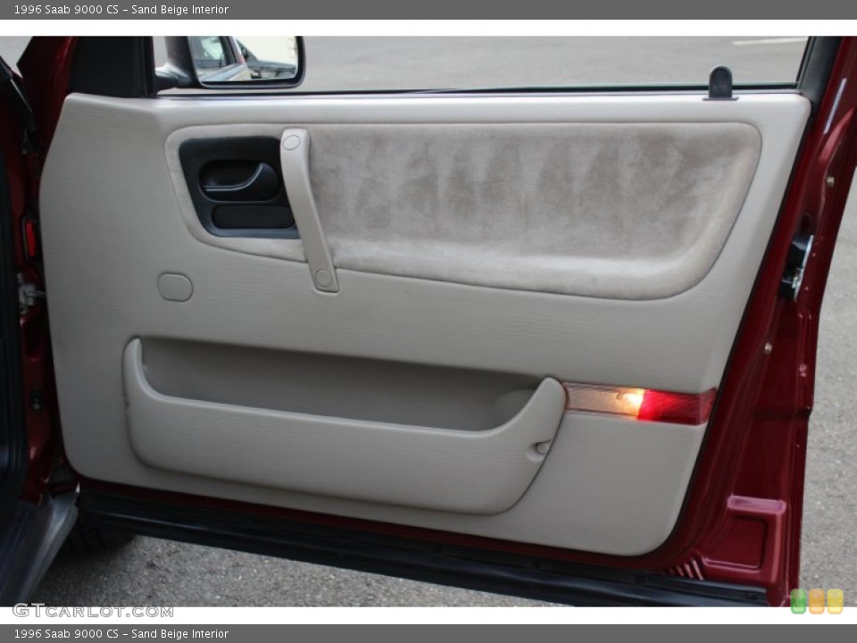 Sand Beige Interior Door Panel for the 1996 Saab 9000 CS #59170930