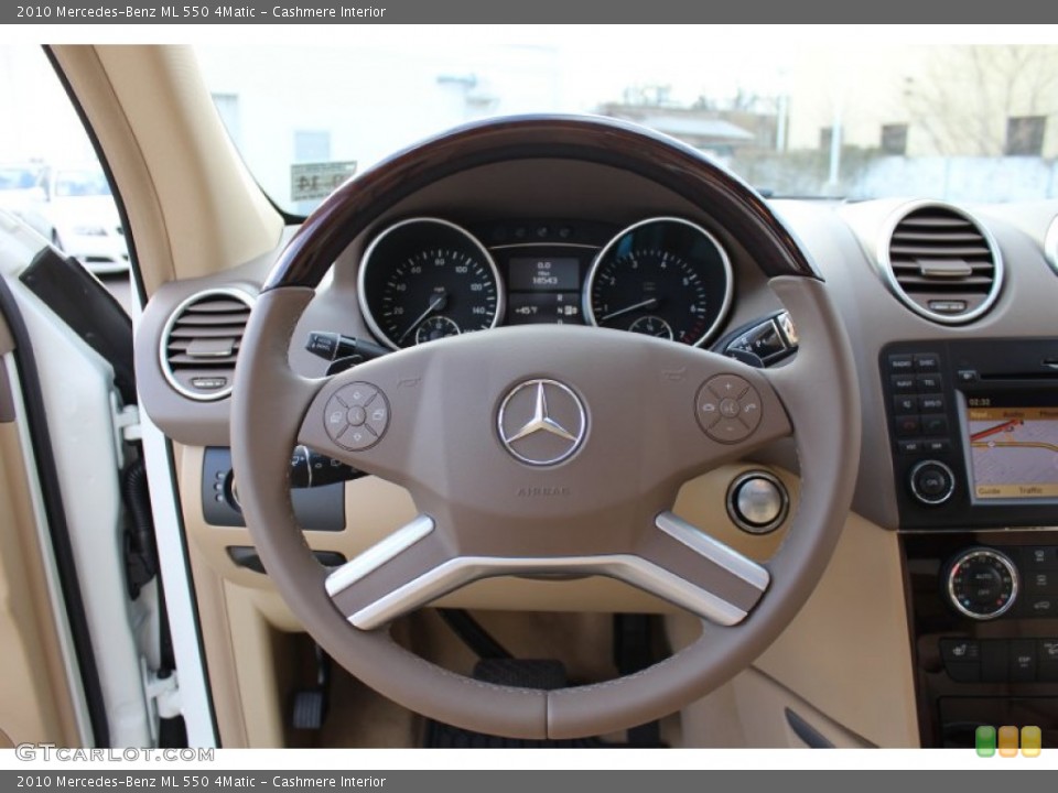 Cashmere Interior Steering Wheel for the 2010 Mercedes-Benz ML 550 4Matic #59171152