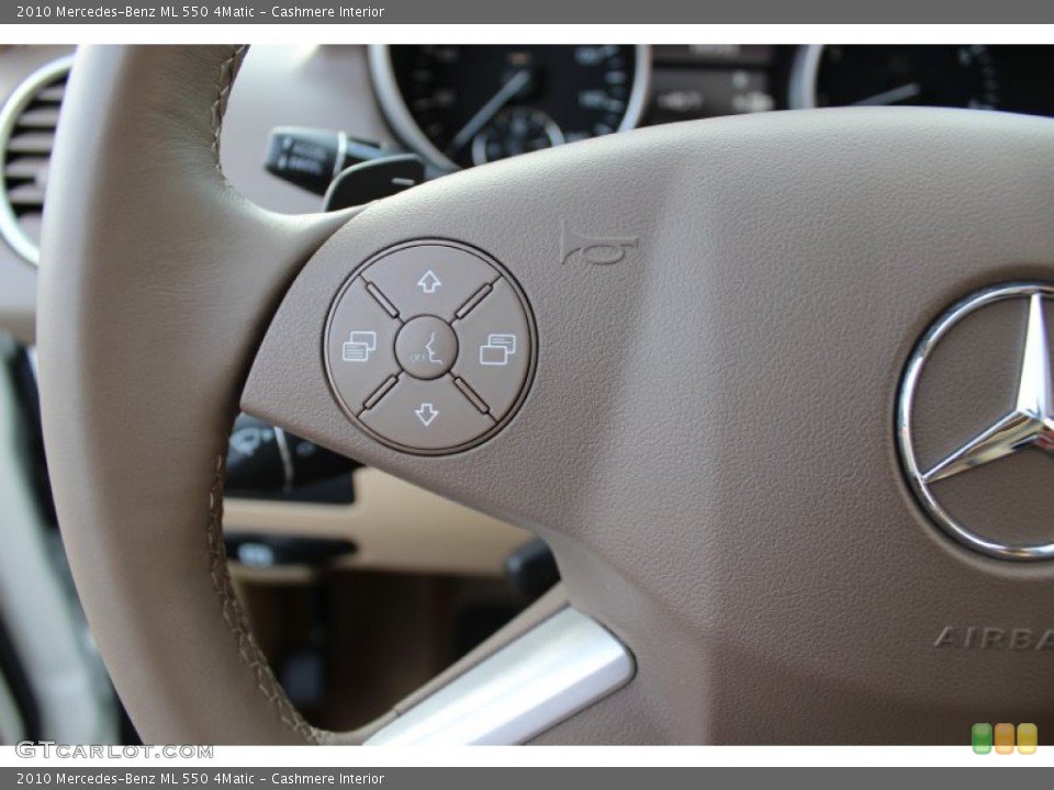 Cashmere Interior Controls for the 2010 Mercedes-Benz ML 550 4Matic #59171161