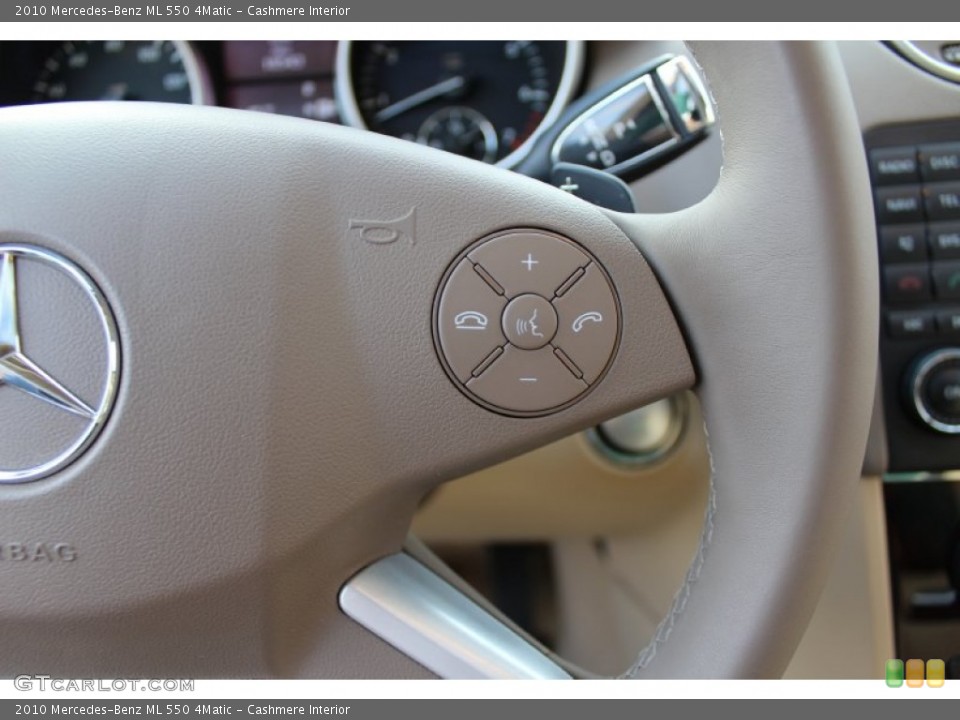 Cashmere Interior Controls for the 2010 Mercedes-Benz ML 550 4Matic #59171174