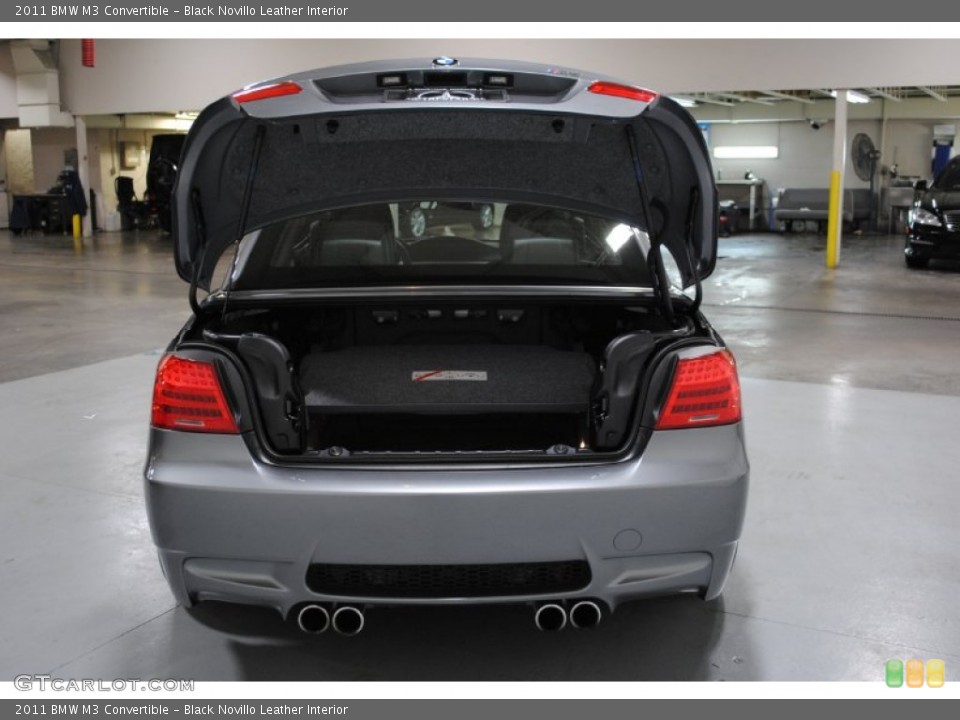 Black Novillo Leather Interior Trunk for the 2011 BMW M3 Convertible #59171614