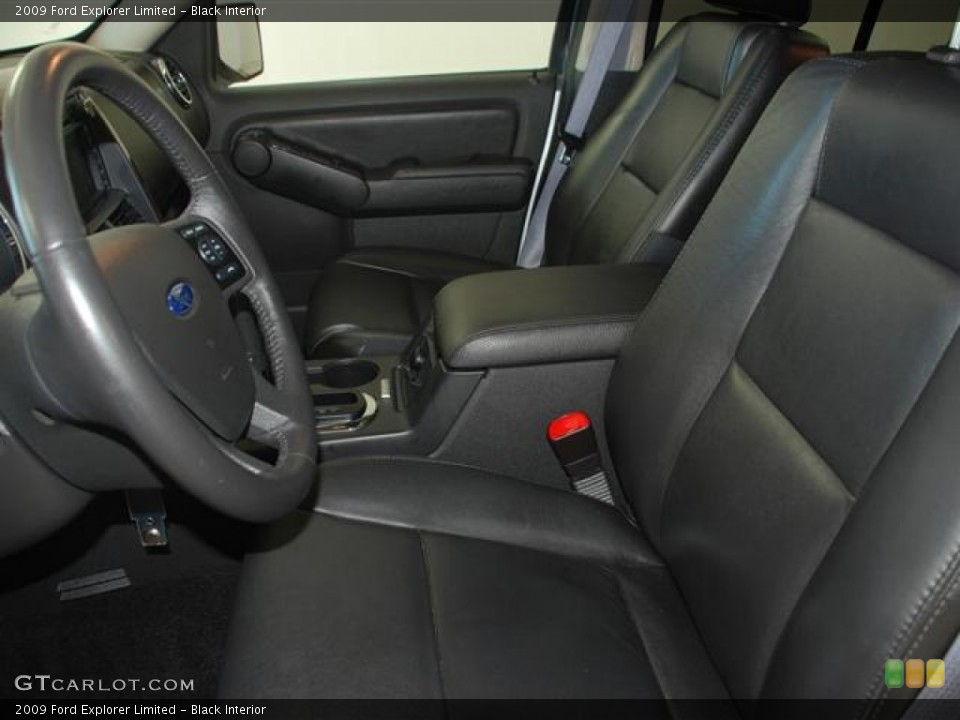 Black Interior Photo for the 2009 Ford Explorer Limited #59172039