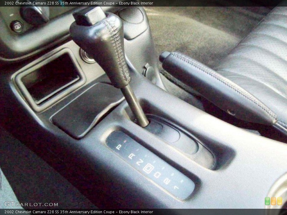Ebony Black Interior Transmission for the 2002 Chevrolet Camaro Z28 SS 35th Anniversary Edition Coupe #59172328