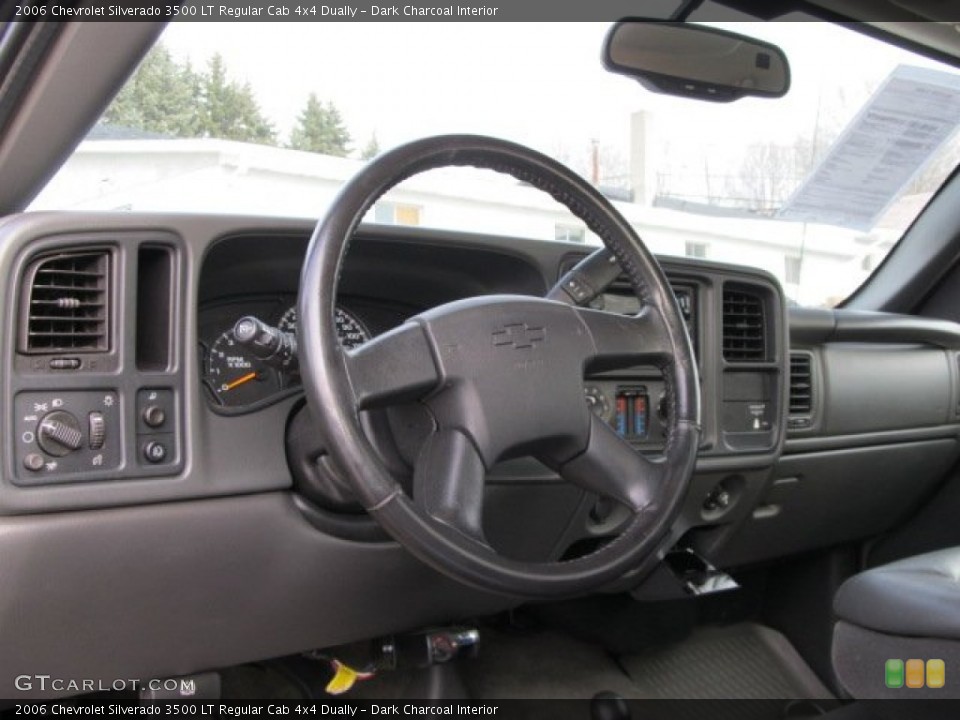 Dark Charcoal Interior Dashboard for the 2006 Chevrolet Silverado 3500 LT Regular Cab 4x4 Dually #59174783