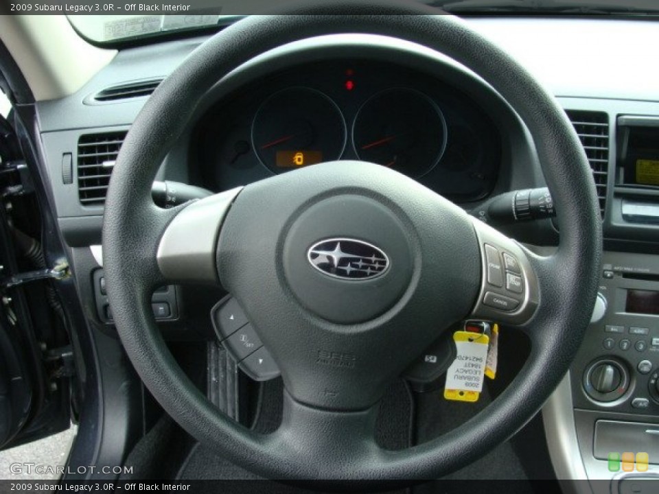 Off Black Interior Steering Wheel for the 2009 Subaru Legacy 3.0R #59175302